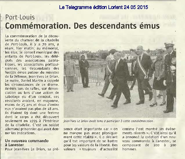 CEREMONIE DE PORT LOUIS PRESSE 24 05 2015 Page 2