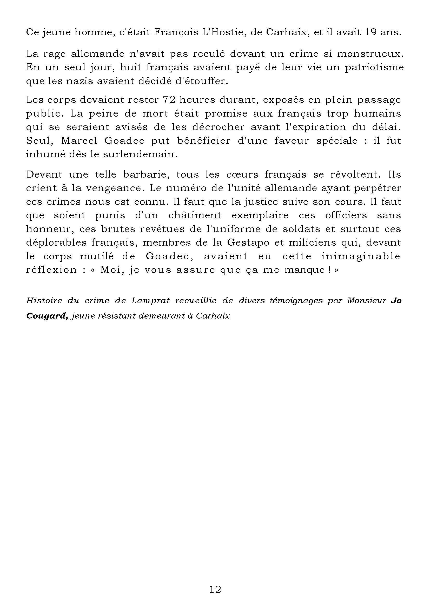HISTOIRE DE LAMPRAT Page 12
