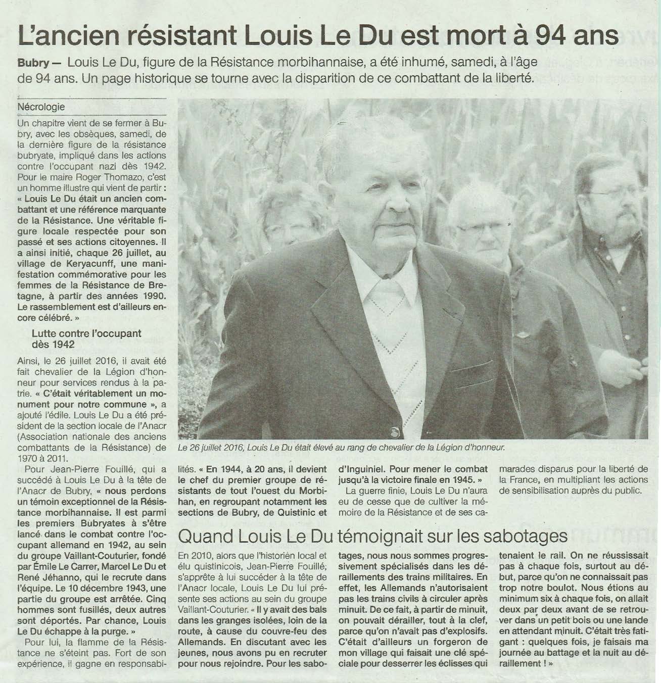 LOUIS LE DU