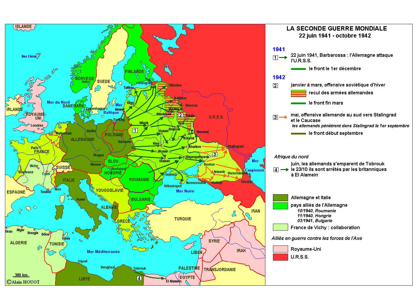 Juin 1941 a octobre 1942