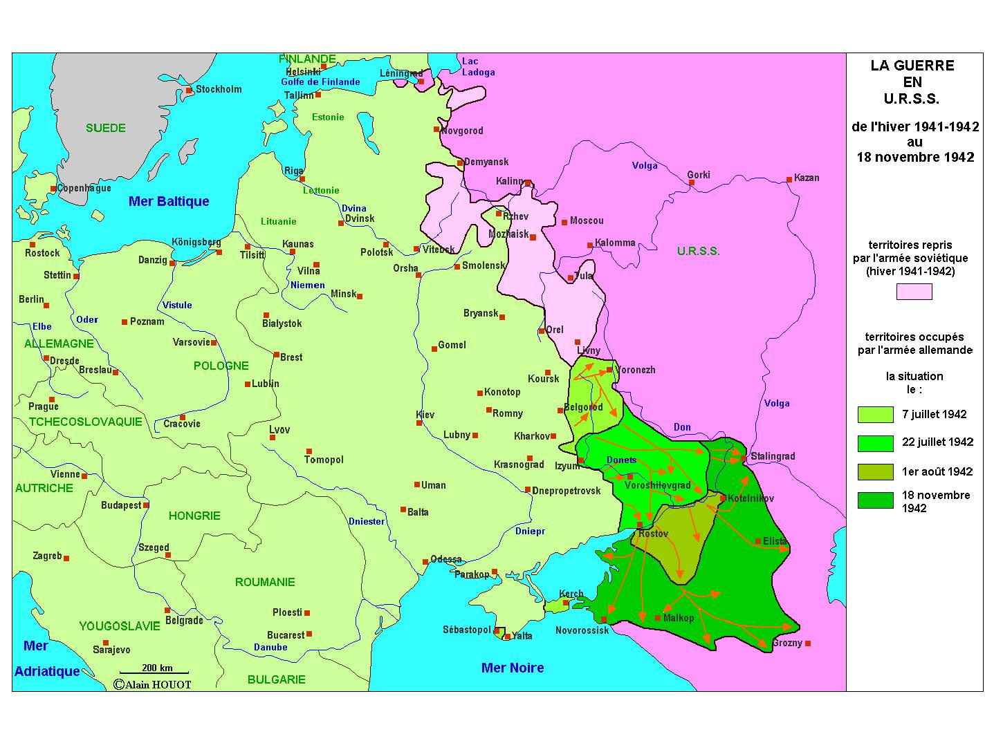 La guerre en URSS hiver 41-42